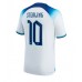Cheap England Raheem Sterling #10 Home Football Shirt World Cup 2022 Short Sleeve